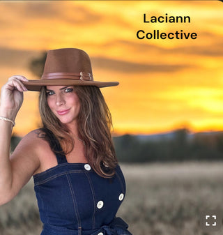 Double Belt Strap Fedora Fashion Hat